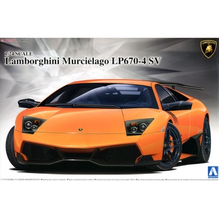 Aoshima 1/24 Lamborghini Murcielago LP670-4 SV 2009