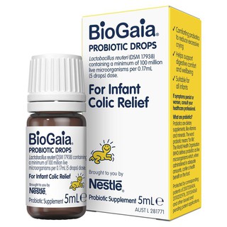 BioGaia Probiotic Drops for Infant Colic Relief 5ml