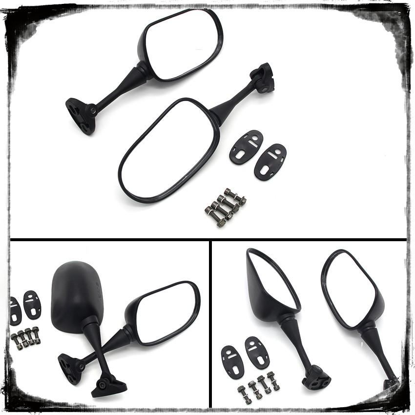 กระจกมองข้างกระจกมองหลังสากลสําหรับ CBR600RR F5 2003-2006 CBR600 CBR600F4i 2001-2007 VTR1000 1998-2006