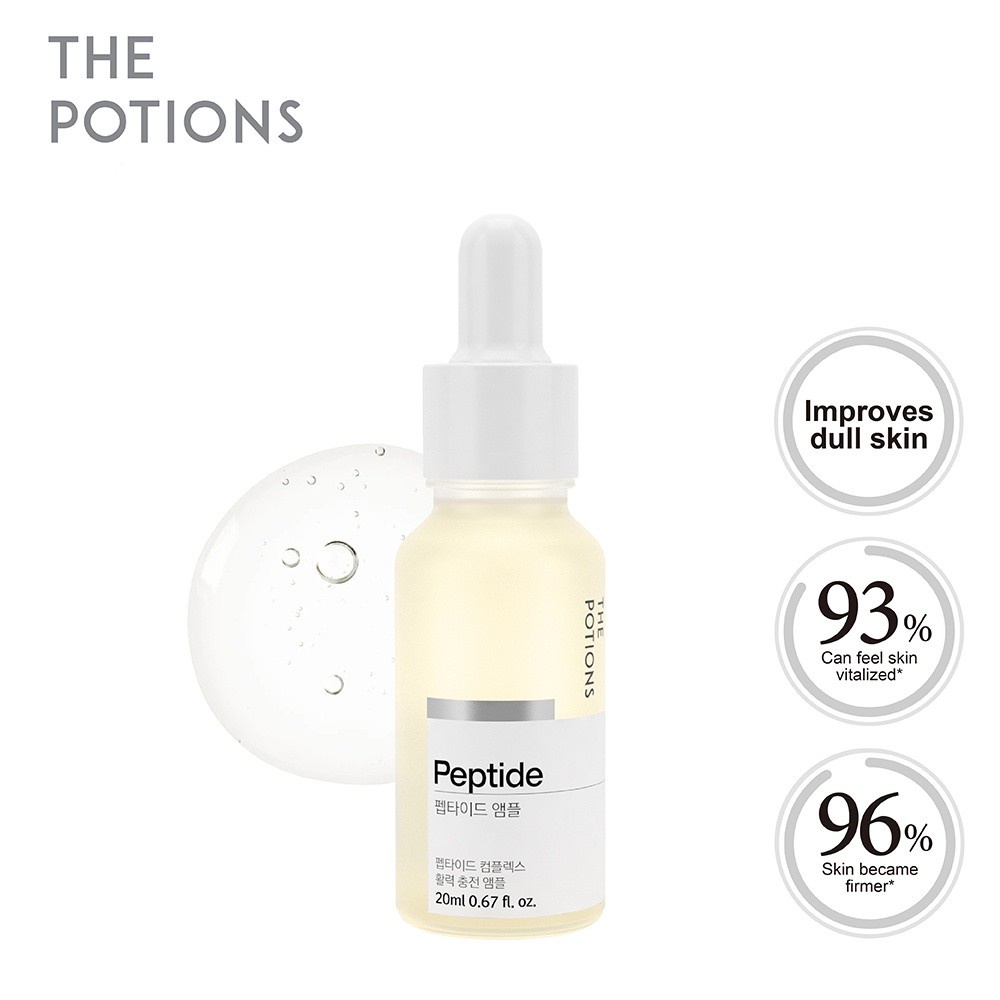 [พร้อมส่ง] The potions PEPTIDE AMPOULE *** หมดอายุแล้วนะครับ ****