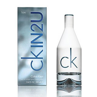 CK In2u For Him EDT 100 ml กล่องเทส/กล่องซีล(เช็คสต้อคก่อนทำรายการนะคะ)