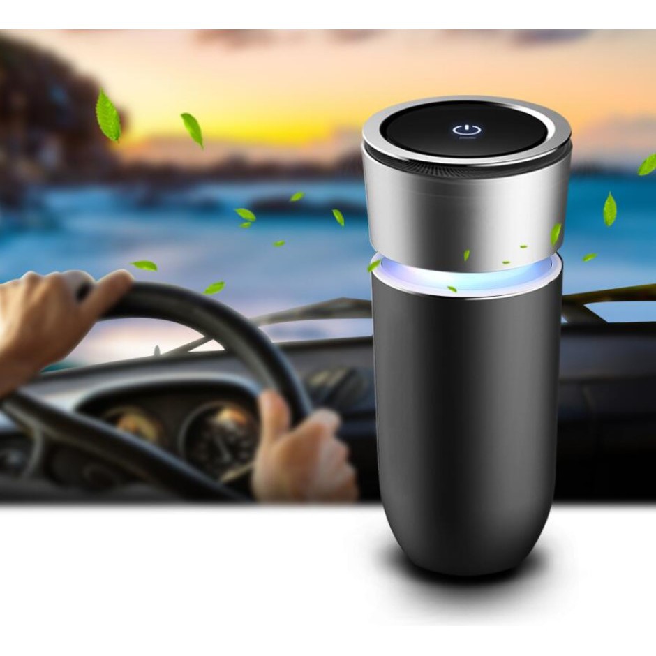SUPER WONDERFUL เครื่องฟอกอากาศกําจัดกลิ่นอับ ในรถ กลิ่นบุหรี่  2.5 เครื่องฟอกอากาศในรถ car purifier เครื่องฟอกอากาศพกพา ป้องกันกลิ่น กรองกลิ่น ดับกลิ่น ความชื้น ช่วยลดฝุ่น คุณภาพดี