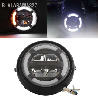 Alabama327 ไฟหน้ารถจักรยานยนต์ Led 8 นิ้ว แบบเปลี่ยน สําหรับ Cruiser Choppers Cafe Bobber Racer