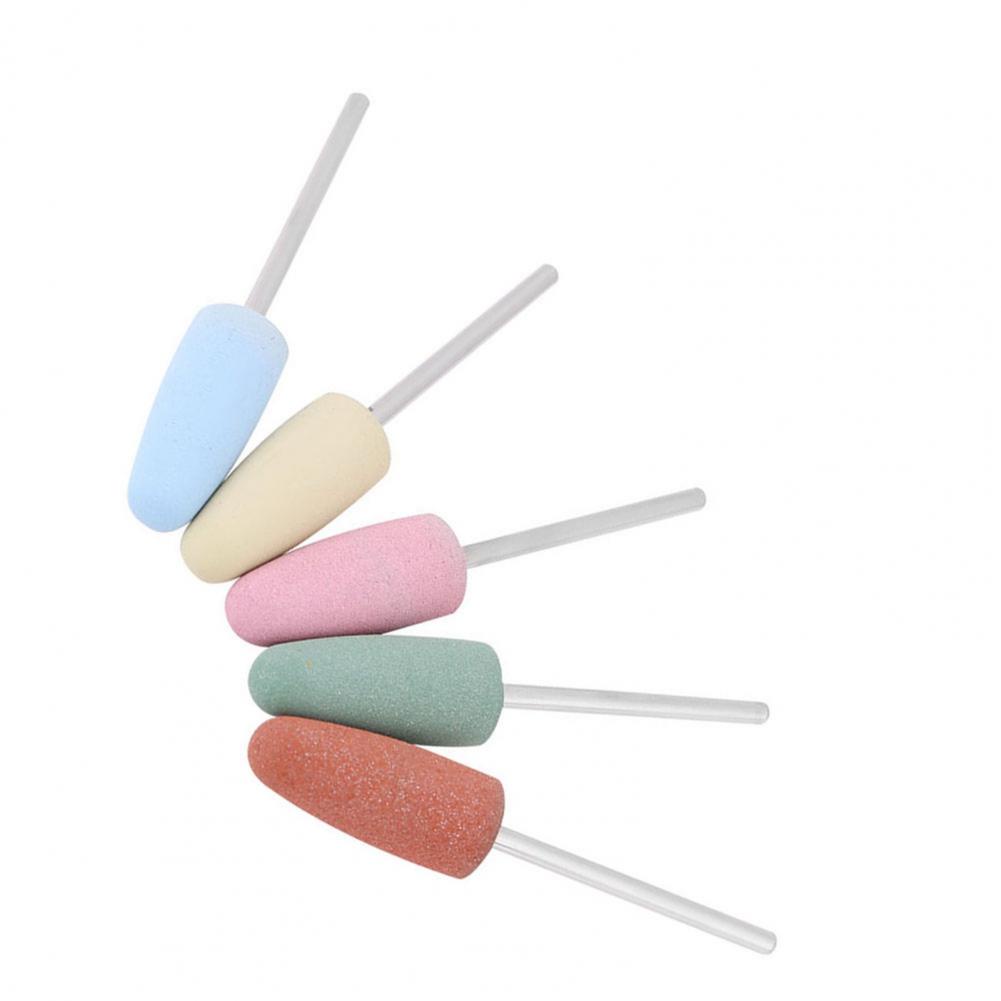 5pcs Nail Art Polisher Grinders Tools Cuticle Drill Buffer Bits ...