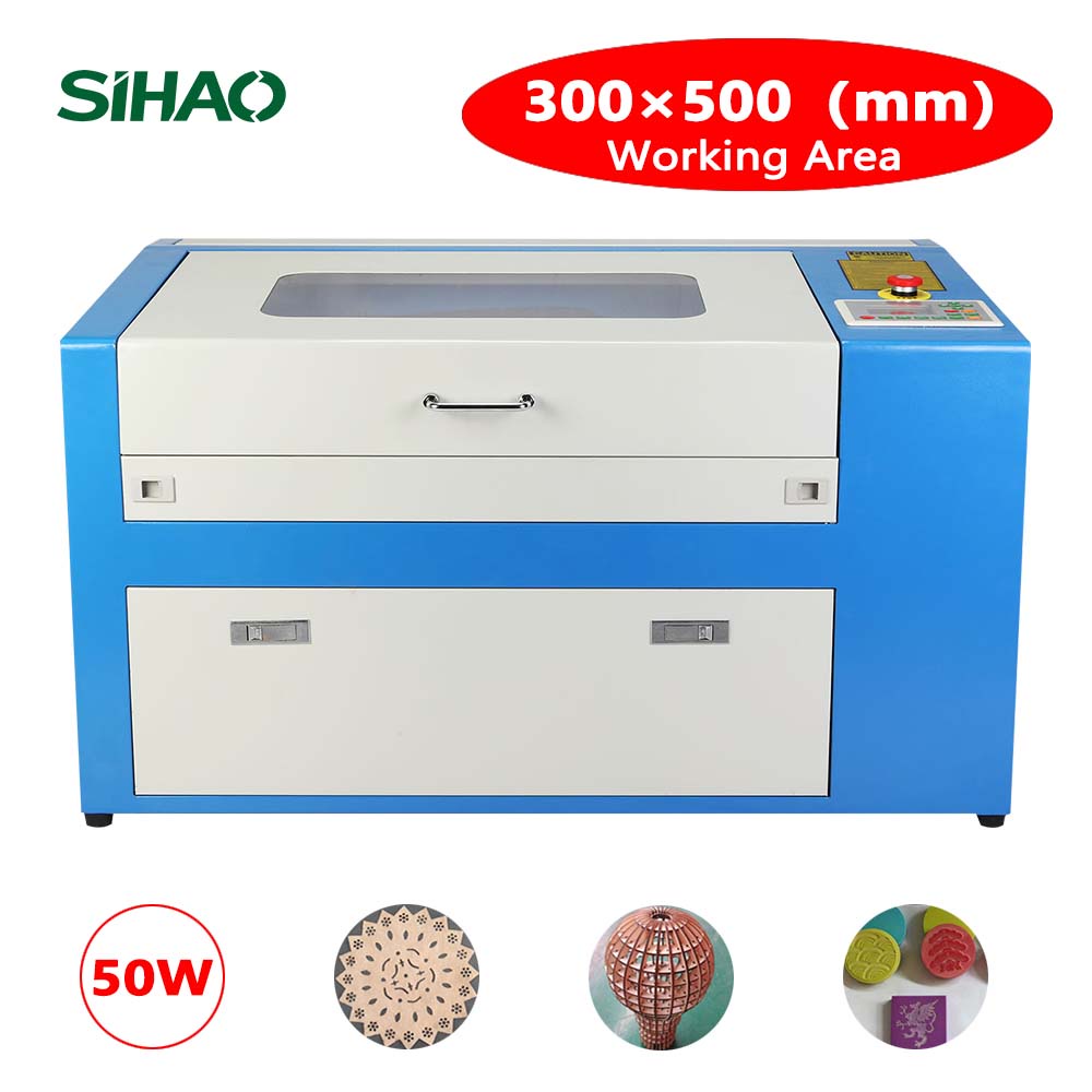 RDworks 50W Laser Engraver Co2 Laser Tube Cutting Machine USB Port