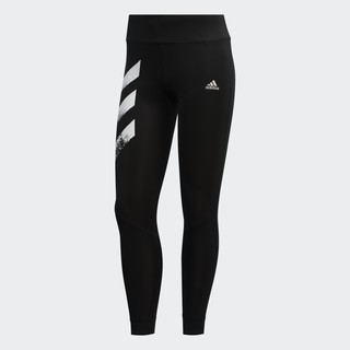 Adidas อาดิดาส กางเกงขายาวรัดรูป กางเกงกีฬา RN Women 7/8Tights Own The Run FP7539 BK (1900)