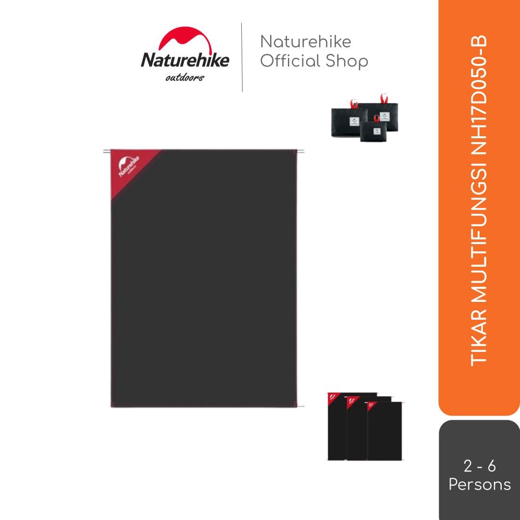 Naturehike เสื่อมัลติฟังก์ชั่นเบามาก NH17D050-B เสื่อปิกนิก