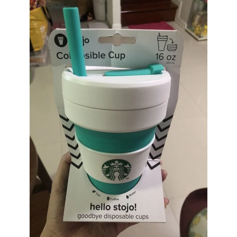 แก้ว พับได้ starbuck แท้ 100% พร้อมส่ง thumbnail 3