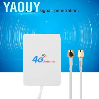 4g LTE SMA-Male Omni เสาอากาศ 28dBi เครื่องขยายเสียงสัญญาณ สายเคเบิลภายนอก