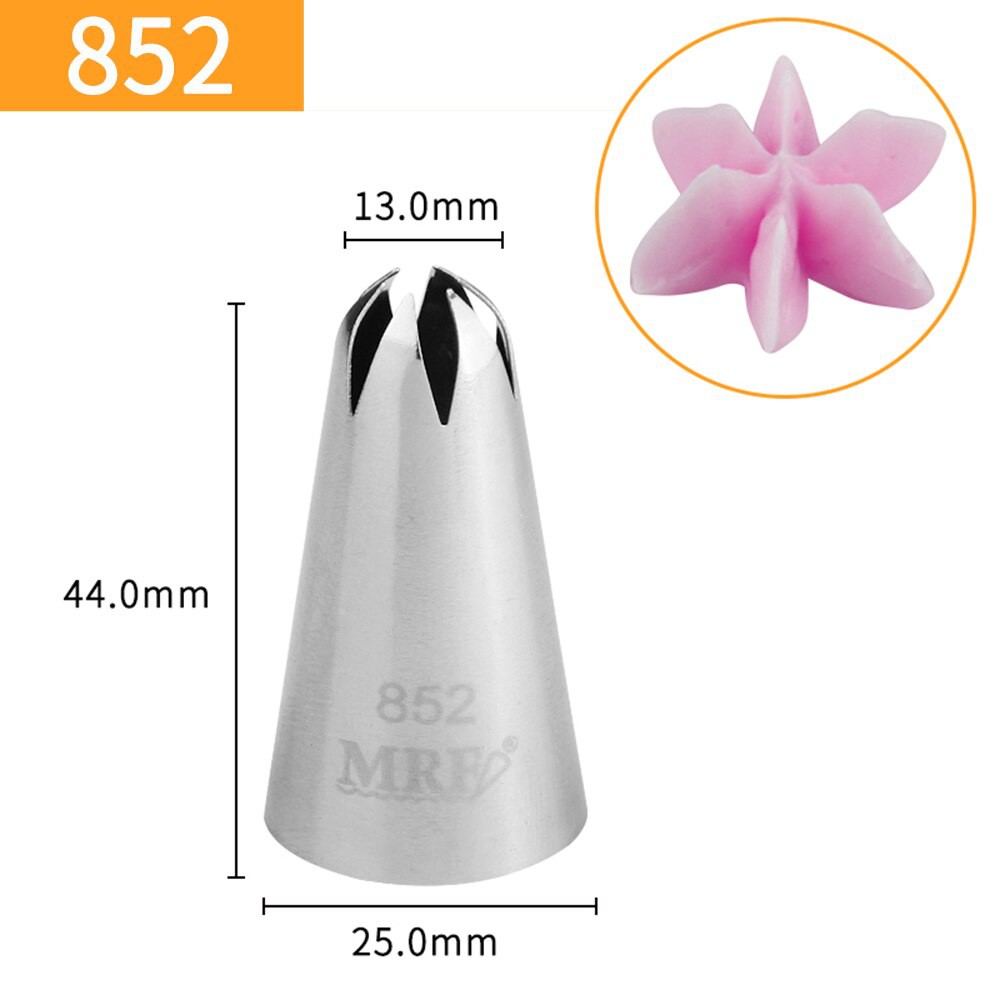 The Queen Bakery *พร้อมส่ง* หัวบีบครีม หัวบีบเค้ก หัวบีบเบอร์ 2D หรือเบอร์ #852 งานเกาหลี อุปกรณ์เบเ