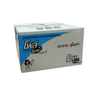 (ยกลัง) Poly-Brite Ultra โพลี-ไบรท์อัลตร้า ฝอยสเตนเลส ขนาด 25 กรัม (12 ชิ้น/แผง x 6 แผง)