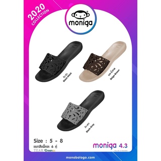 รองเท้าแตะแบบสวมผู้หญิง MONOBO รุ่น MONIGA4.3 พื้นบาง เบา ใส่สบาย ราคาถูก ของแท้