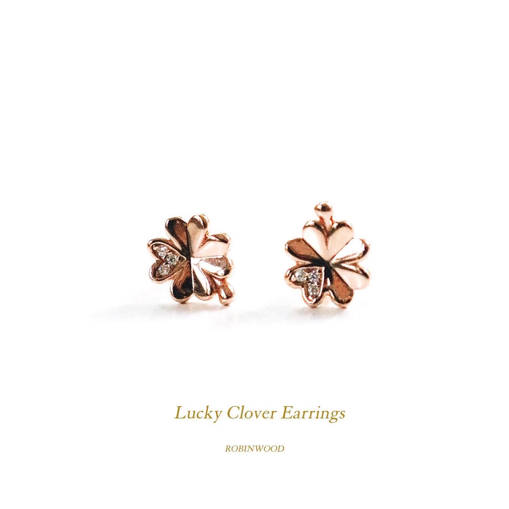 ต่างหู Lucky Clover Earrings, Robinwood