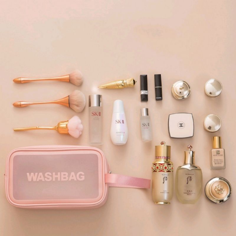 [จัดส่ง​ใน​ 24​ ชม.]​ กระเป๋า​เครื่องสำอาง​ กระเป๋า​แต่งหน้า​ PVC กันน้ำ คุณ​ภาพ​เกิน​ราคา​ (HS804)​ - รูปที่ 3