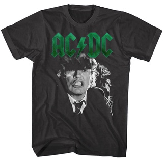 【💘💘】ขายดี!ขายดี เสื้อยืดลําลอง แขนสั้น พิมพ์ลายวงร็อค ACDC Angus Young Smoking Guitarist สําหรับผู้ชาย NBipmi36CKjhdm5