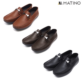 MATINO SHOES รองเท้าชายหนังแท้ รุ่น MC/S 2204 BLACK/BROWN/TAN