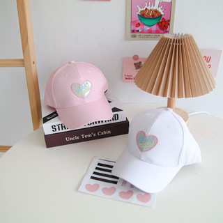 Sale!! หมวกCap ลาย Milkjoy heart