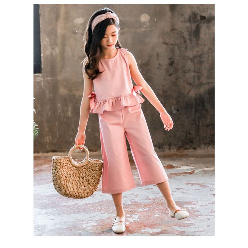 2P010-HOUSE-KID:Pink set