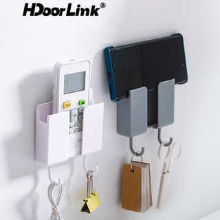 Hdoorlink ที่วางโทรศัพท์มือถือ แบบติดผนัง อเนกประสงค์ พร้อมตะขอแขวน 3 เมตร