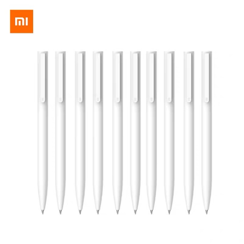 Xiaomi Mijia Gel Ink Pen ปากกาหมึกเจลลูกลื่น แบบกด หมึกสีดำ แห้งเร็ว เขียนลื่น ขนาดหัวปากกา 0.5mm พร้อมส่ง