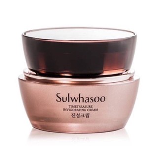 แท้ Sulwhasoo Timetreasure Invigorating Cream 4ml (No Box) ครีมลดเลือนริ้วรอยระดับพรีเมี่ยม จากโซลวาซูล