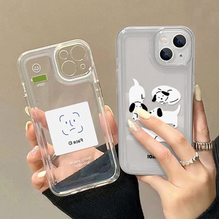 เคสโทรศัพท์มือถือแบบนิ่ม TPU ใส กันรอยเลนส์กล้อง ลายสุนัขอวกาศ สําหรับ Xiaomi Redmi Note 11E Note 11 10 9 8 Pro 9s 10S 11s 9A 10C Poco X4 Pro 5G M3 F4 F2 Mi 11 12 Lite 10T