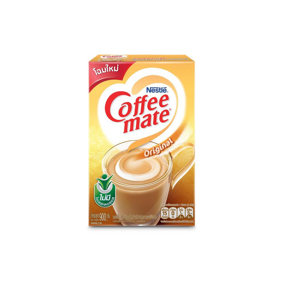Nestlé Coffee Mate Original เนสท์เล่ คอฟฟี่เมต ครีมเทียม สูตรออริจินอล แบบกล่อง 900 กรัม (แพ็ค 3 กล่อง) NESCAFE
