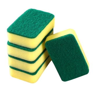 ♔P&amp;M♚ Sponge Wipe Kitchen Cleaning Tools Dishwash Bowl Pot Scouring Supplies Sponge Magic Wipe