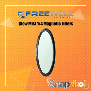 FREEWELL GLOW Mist 1/4 Filter (Magnetic Filter) มาพร้อมฝาปิดหน้าเลนส์ + Base Magnetic [ FW-GL1/4 ] ประกันศูนย์