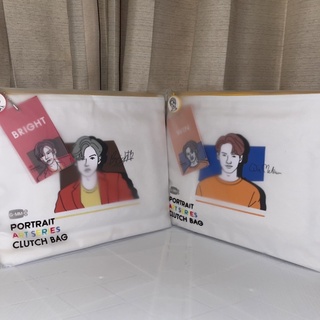 BRIGHT WIN | PORTRAIT ART SERIES CLUTCH BAG กระเป๋า ไบร์ท วิน