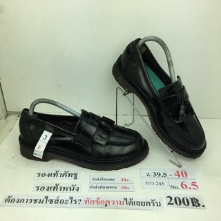 รองเท้าคัทชู รองเท้าลำลอง รองเท้าหนัง  มือสอง ของนอก นำเข้า สภาพดี ทรงสวย