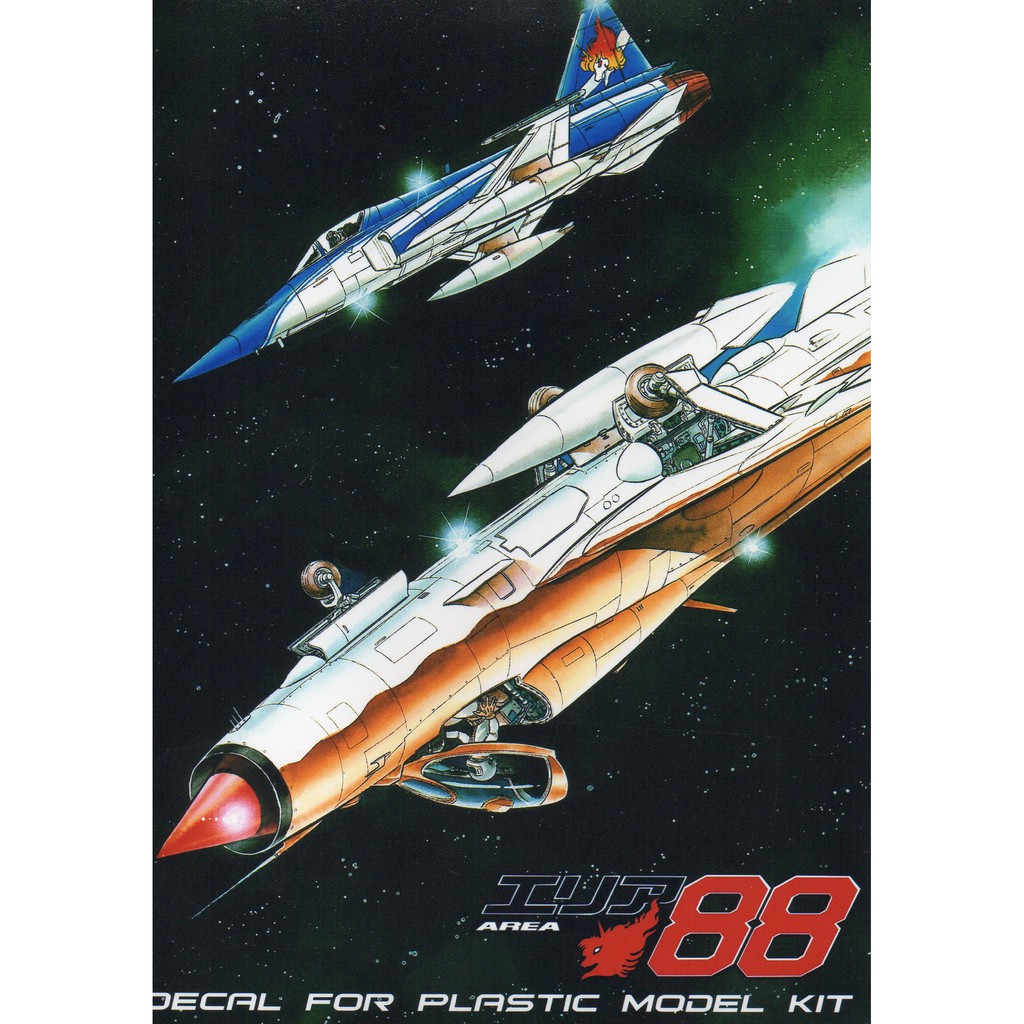 รูปลอกน้ำ Decal VEHA สเกล 1/72 AREA88 Set