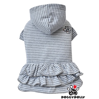 Petcloths -Doggydolly  dress เสื้อผ้าแฟชั่น เสื้อผ้าสัตว์เลี้ยง เสื้อผ้าหมาแมว ชุดกระโปรง  ขนาด1-9โล  AD24