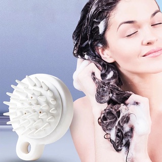 [Silicone Shampoo Hair Scalp Massager For Applying Natural, Curly, Wet or Dry Hair ] [Women No More Tangles Hair Brush Promote Hair Growth] [Salon Hairdressing Styling Tools]