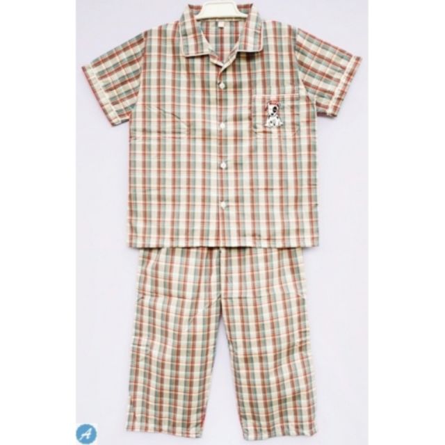 Toeytuo Shop ชุดนอนเด็กผู้ชาย ยี่ห้อ momoji