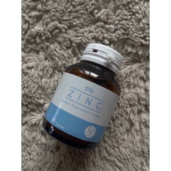 [ส่งฟรี] STG zinc เพิ่มภูมิคุ้มกัน ป้องกันไวรัส ลดสิว เพิ่ม สมรรถภาพทางเพศ