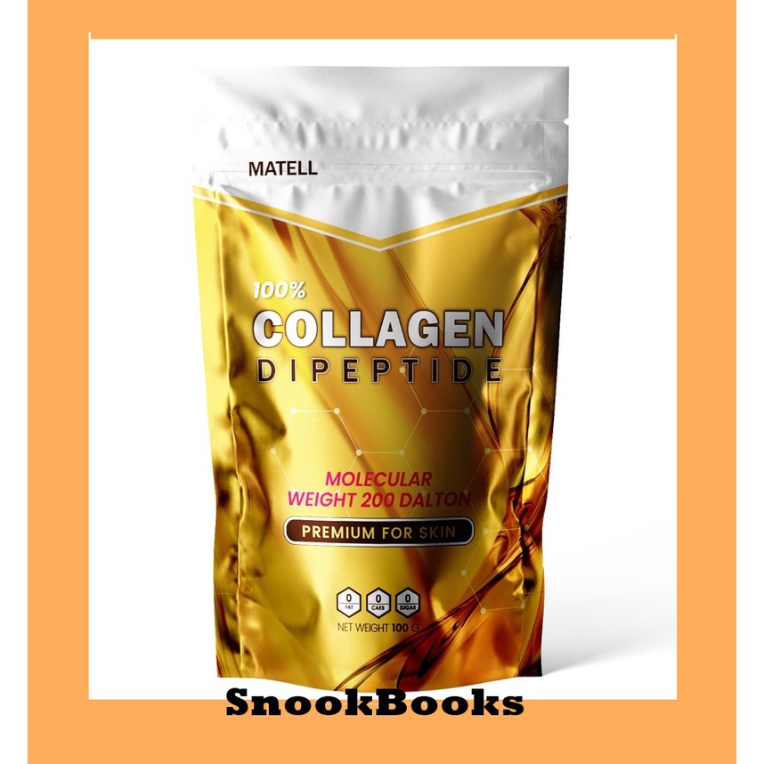 MATELL Collagen Dipeptide 100% คอลลาเจน ไดเปปไทด์ 100g Premium Collagen from Japan ขนาดโมเลกุลเล็กที