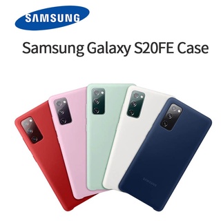 เคสโทรศัพท์มือถือ ซิลิโคนนิ่ม ป้องกัน ปิดด้านหลัง ของแท้ สําหรับ Samsung Galaxy S20FE S20 FE