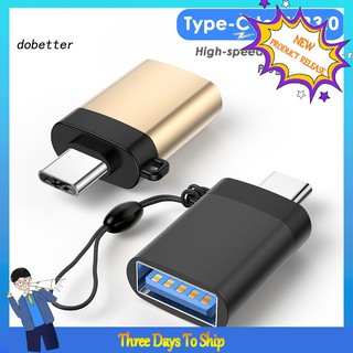 dh usb 3 . 0 female to type - c male otg อะแดปเตอร์แปลงสายชาร์จเชื่อมต่อข้อมูลสําหรับแล็ปท็อป