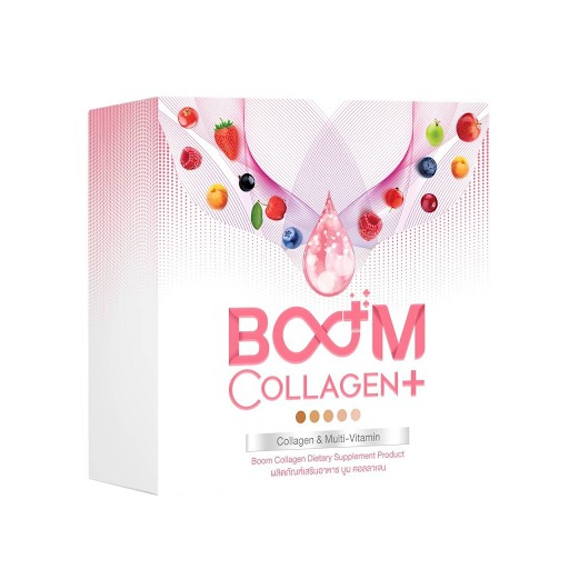BOOM​ COLLAGEN​ PLUS ผิวสวย​ ด้วยคอลลาเจน