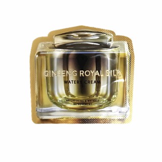 🔥พร้อมส่ง🔥 Ginseng Royal Silk Watery Cream 1g ครีมบำรุงผิว ขนาดทดลอง (หมดอายุ3/2024)