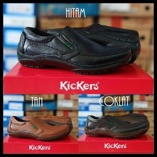 Kickers PANTOFEL รองเท้าหนัง แบบเป็นทางการ สําหรับผู้ชาย ใส่ไปทํางาน รหัส 1185