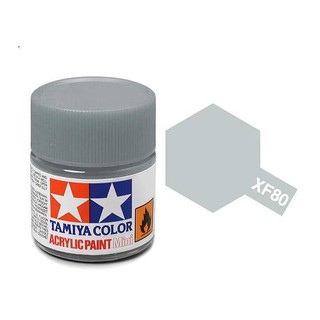 สีสูตรน้ำทามิย่า Tamiya Acrylic XF80 Navy Gray 10ml