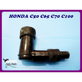 HONDA C50 C65 C70 C100 SPARK PLUG "BLACK" “GENUNNE PARTS”  // ปลั๊กหัวเทียน แท้ HONDA C50 C65 C70 C100  สินค้าคุณภาพดี