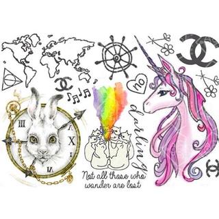 Tattoo stickers (รอยสักปลอมกันน้ำ)
