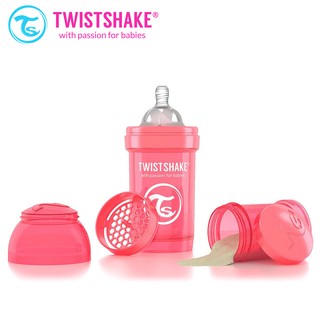 Twistshake - ANTI-COLIC BOTTLE 180ml Peach