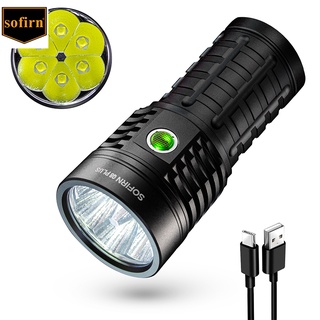 Sofirn Q8 Plus (EC06) ไฟฉาย LED 16000lm ชาร์จ USB C 21700 Anduril 2.0 พร้อม XHP50B