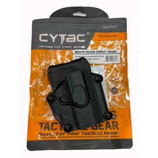 ซองปืนพกนอก Cytac Mega-Fit Holster Universal ใช้ได้หลายรุ่น(ขนาดเล็กกว่า Mega fit รุ่นเดิมค่ะ) ใช้ได้กับ Glock - G27，G26