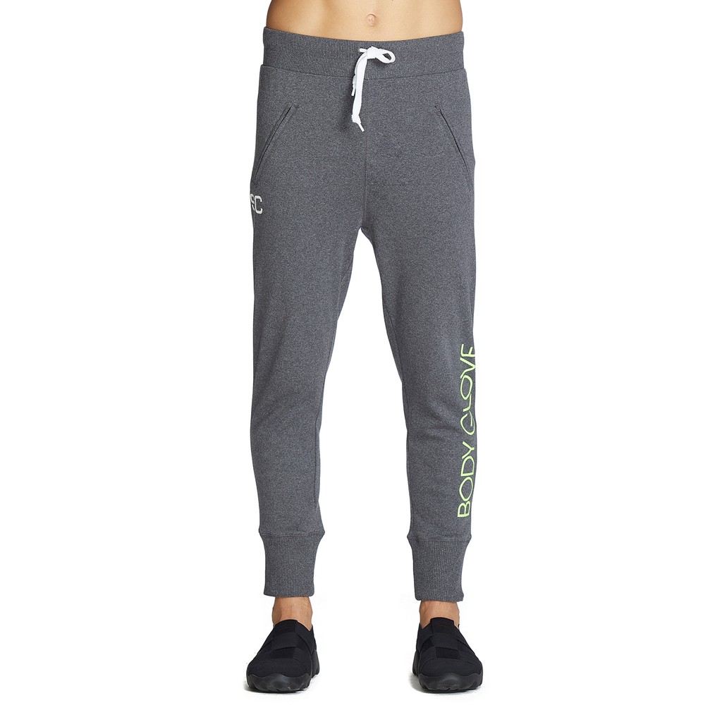 BODY GLOVE Men's SC Interlock Jogger กางเกงจ็อกเกอร์ ผู้ชาย สีเทาเข้ม