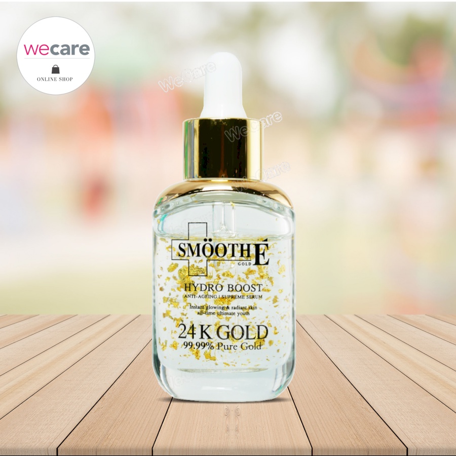 Smooth e gold 24k Hydro Boost Serum 30ml สมูทอี โกล์ด เซรั่มทองคำ
